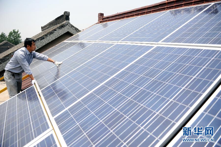 扬州首个居民分布式屋顶光伏电站正式并网