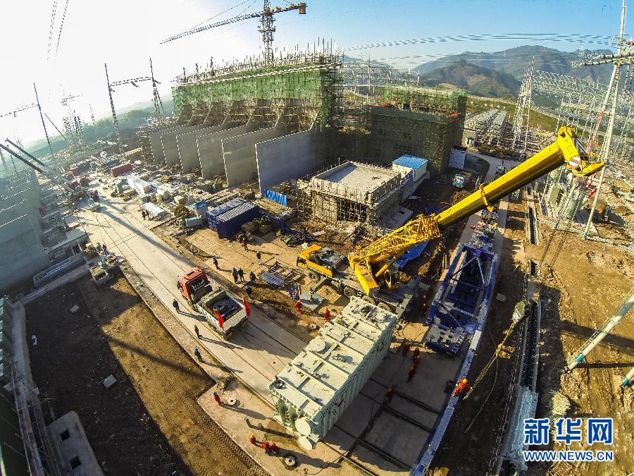 川电入浙特高压直流输电工程首台换流变压器