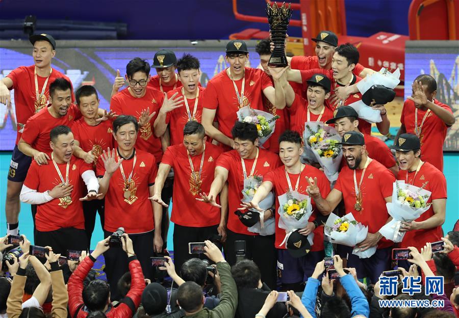 男排超级联赛:上海金色年华夺冠