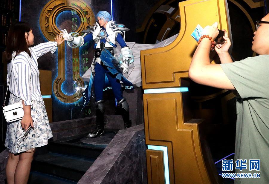 （新華視界）（2）王者榮耀&ldquo;線下世界&rdquo;上海亮相