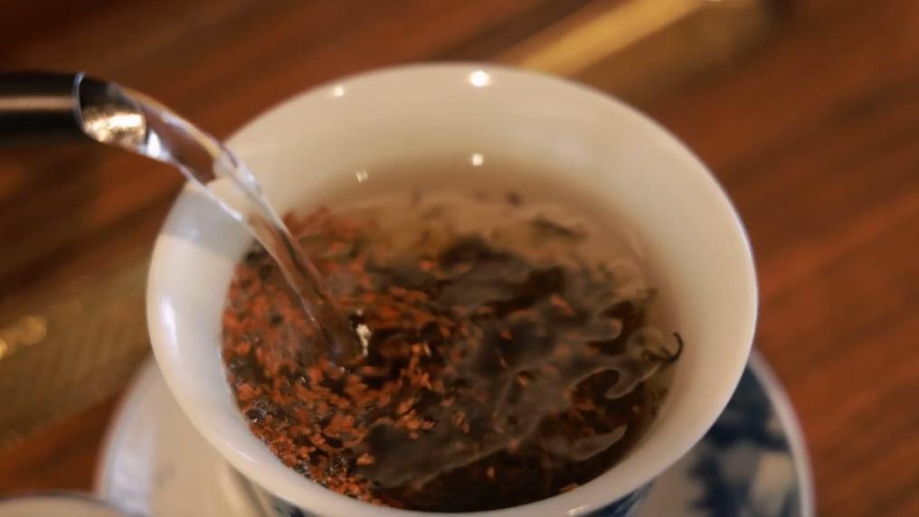 杭州余杭：桂花红茶飘香上市