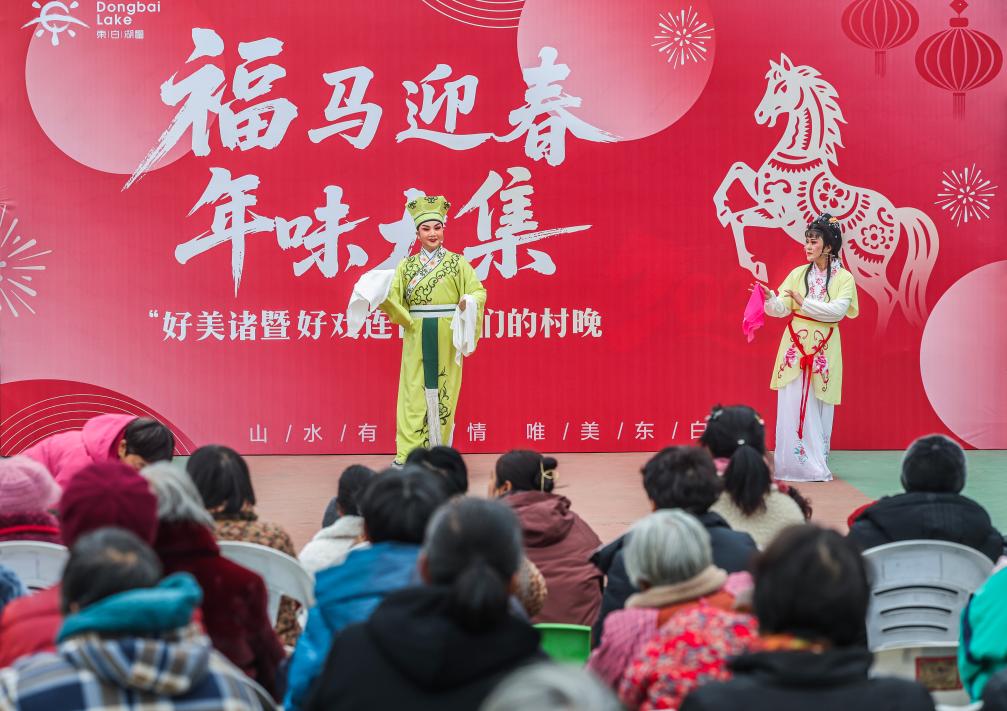 乡村“年味大集”喜迎新春