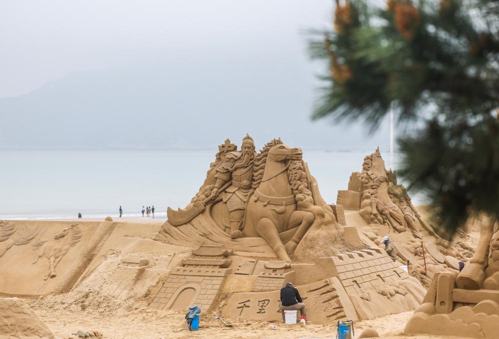 2026舟山沙雕嘉年华作品创作有序推进