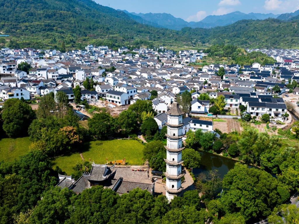 看见古村｜浙江新叶村：塔影斜阳间 耕读文脉长