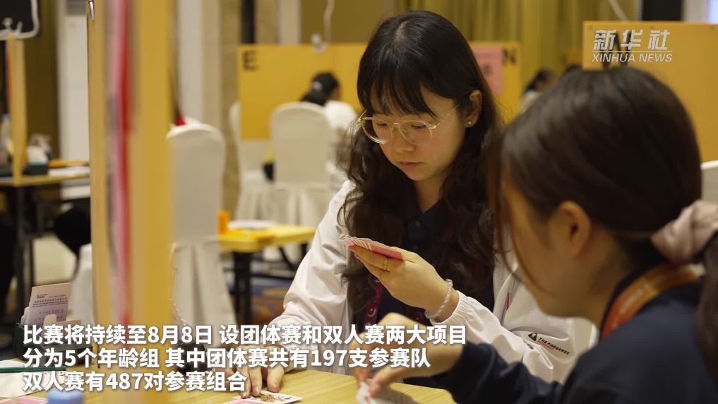 第九届世界青年桥牌锦标赛合肥开幕