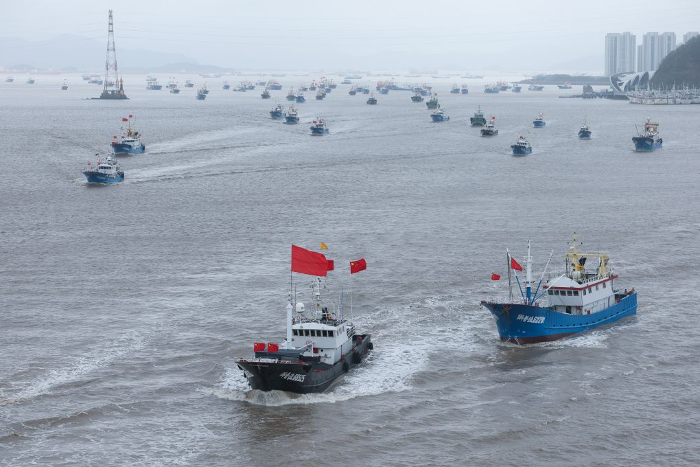 浙江舟山：东海开渔 千帆出海