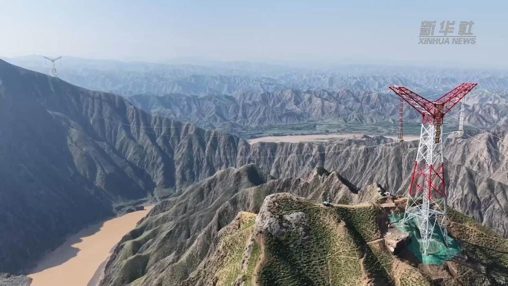陇电入浙工程甘肃段全线贯通