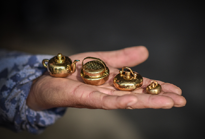 硬幣大的湯婆子你見過嗎?探秘老物件迷你化新做法