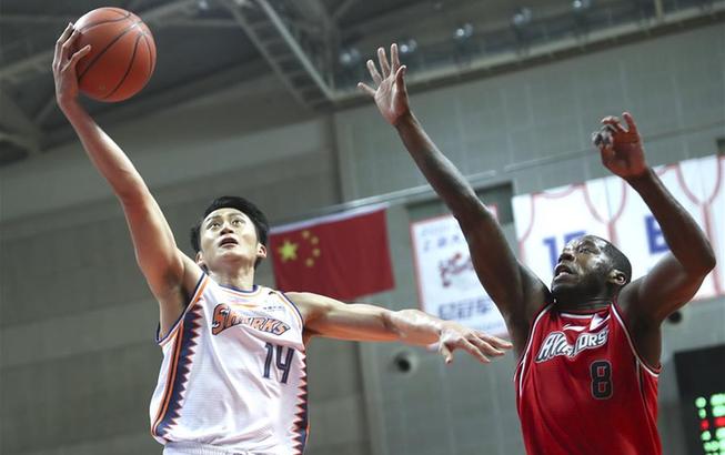 籃球&mdash;&mdash;CBA常規賽：上海久事勝深圳馬可波羅