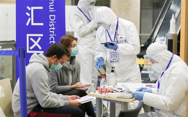 上海浦東國際機場防疫見聞