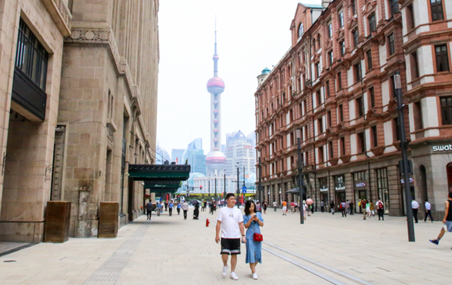 “中华商业第一街”南京路步行街东拓“抢鲜”看